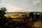 John Constable The Stour-Valley with the Church of Dedham oil painting